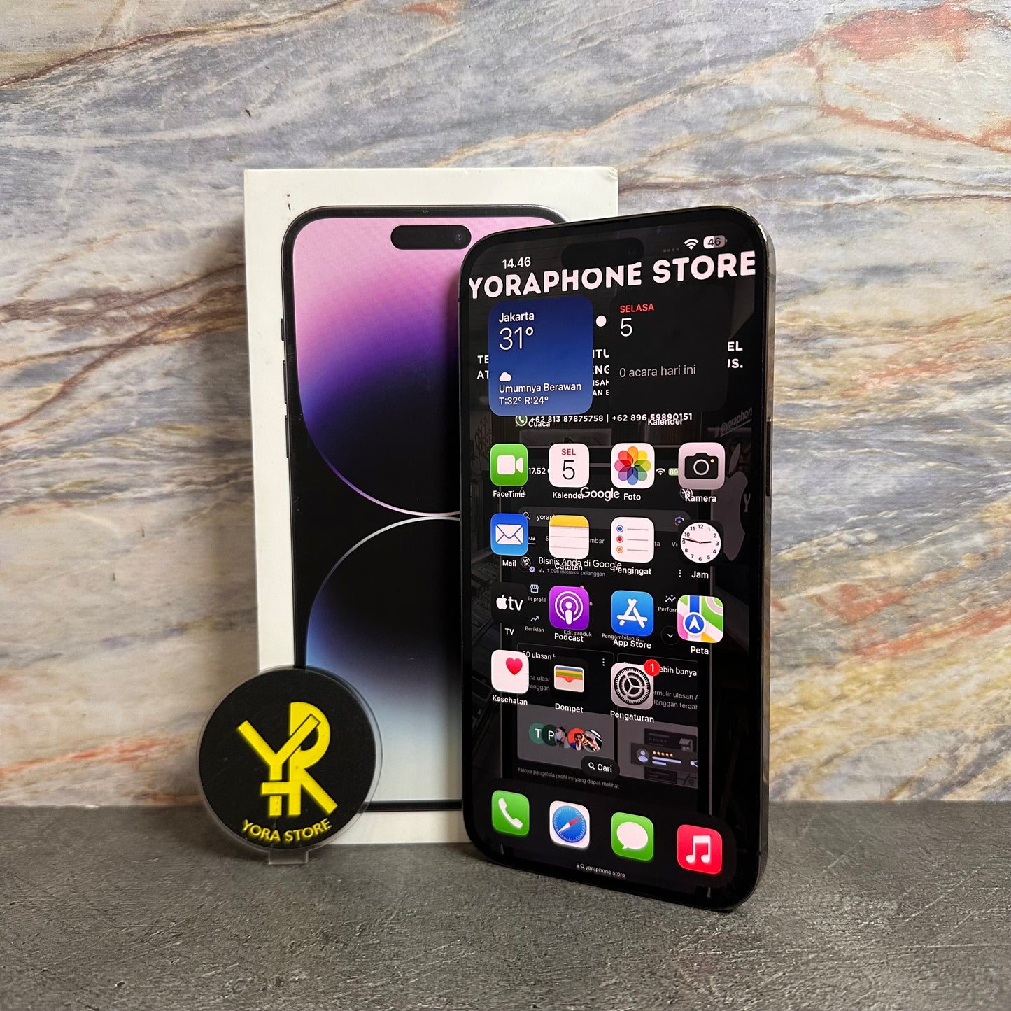 iPhone 14 ProMax 256GB Deep Purple Ex iBox