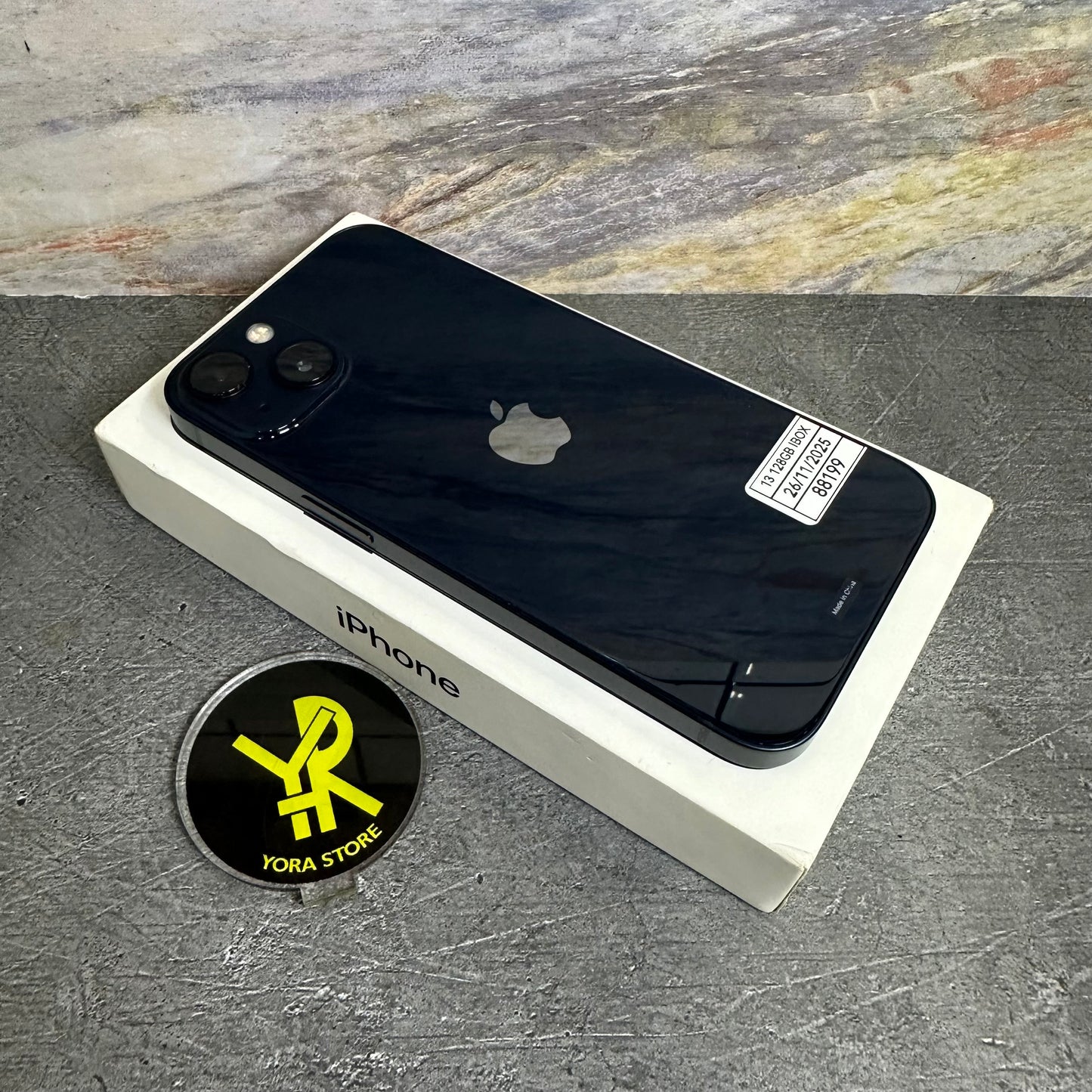 iPhone 13 Midnight 128GB Garansi iBox 26/11/25