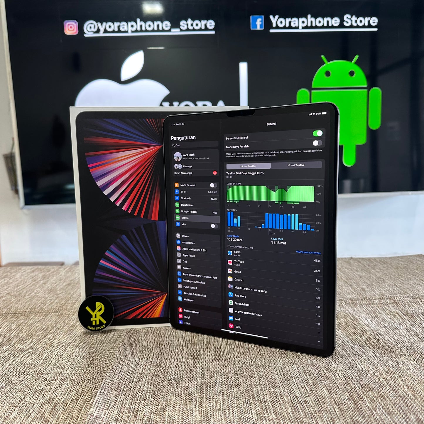 Apple iPad Pro Gen-5 (M1) Cellular 5G 12,9 Inch