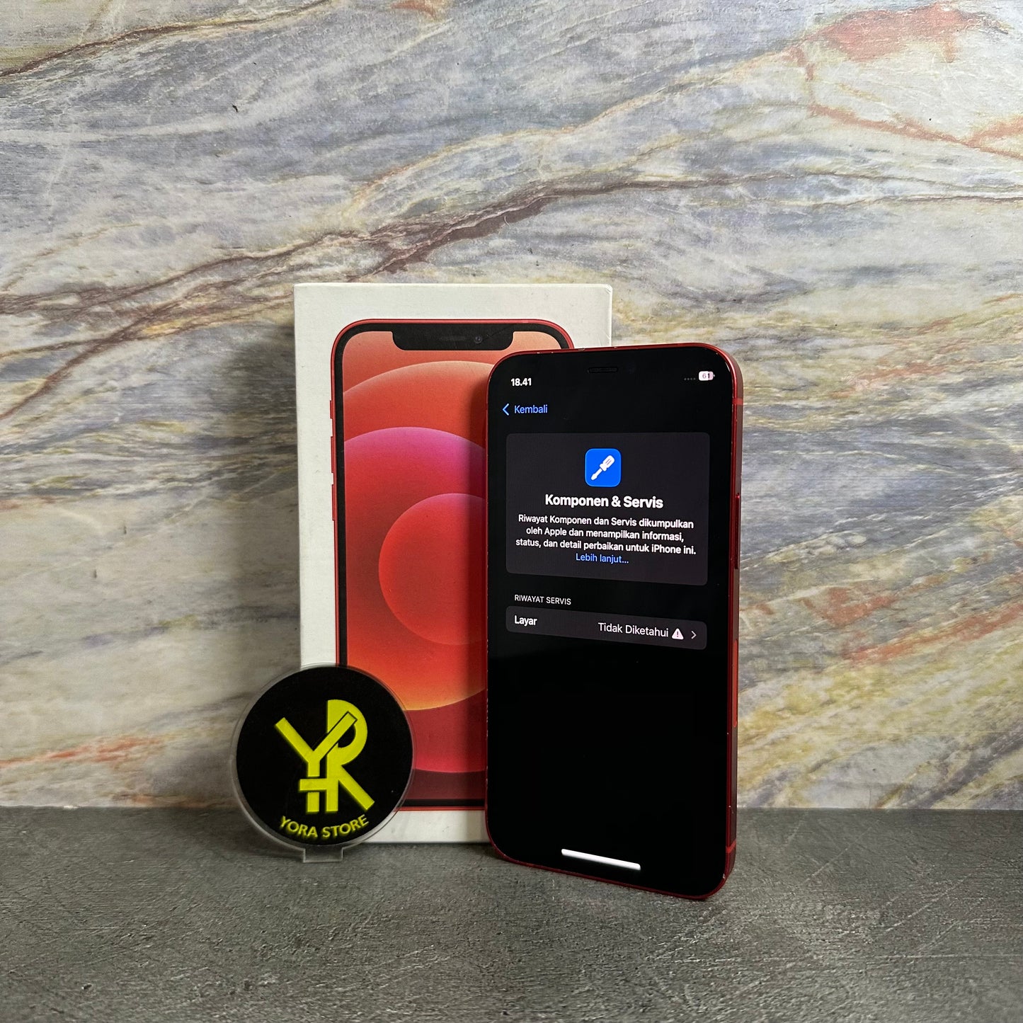 iPhone 12 Mini 64GB IMEI Registered (All Op - Permanent) Fullset