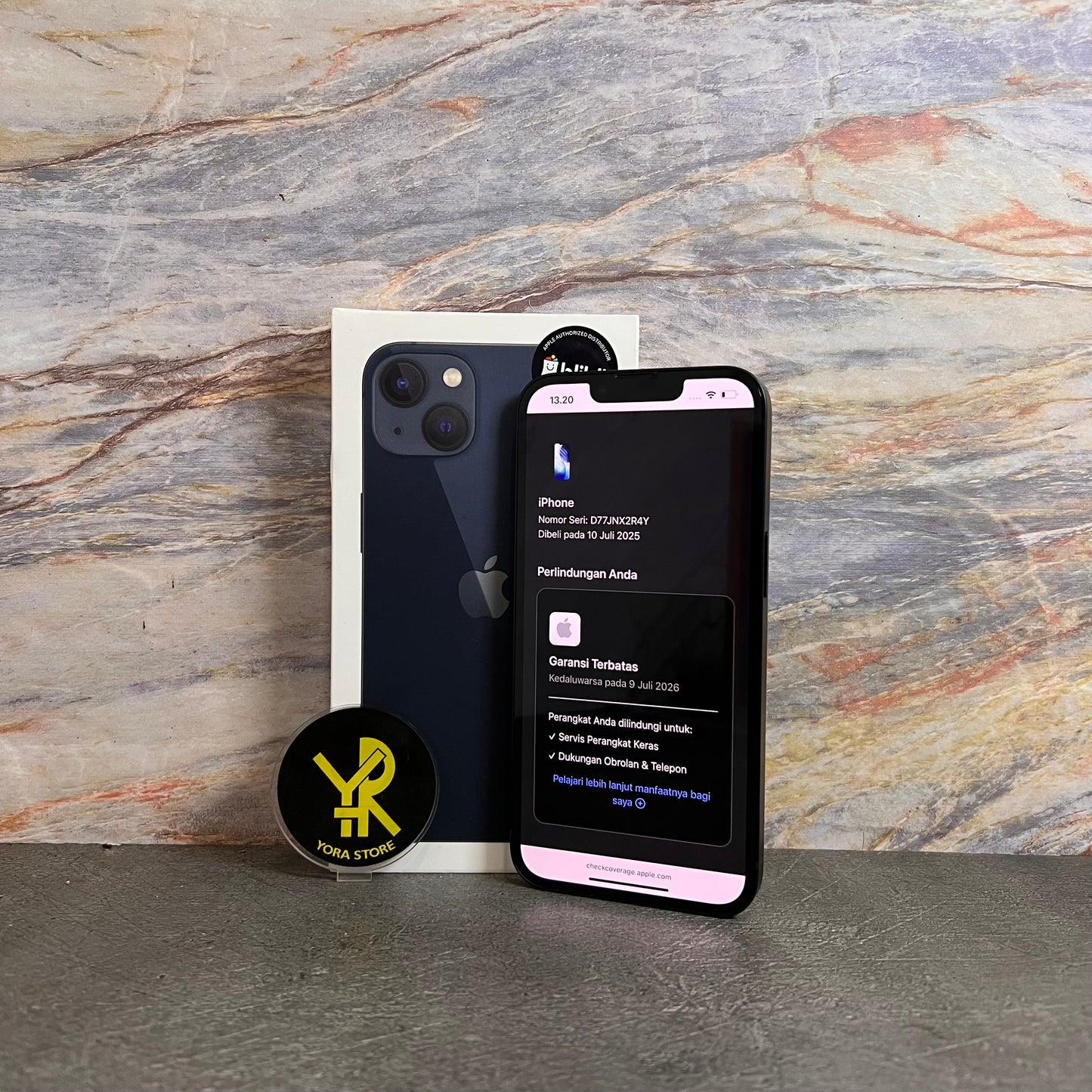 iPhone 13 128GB Garansi iBox Aktif