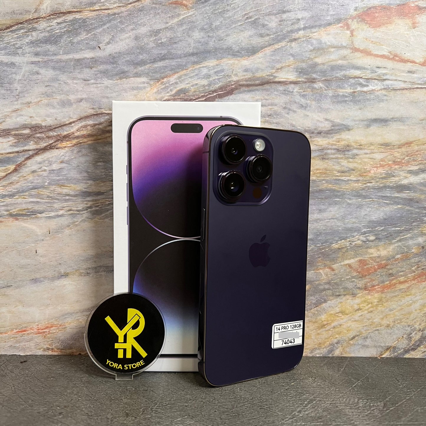iPhone 14 Pro 128GB Deep Purple All Op Permanen