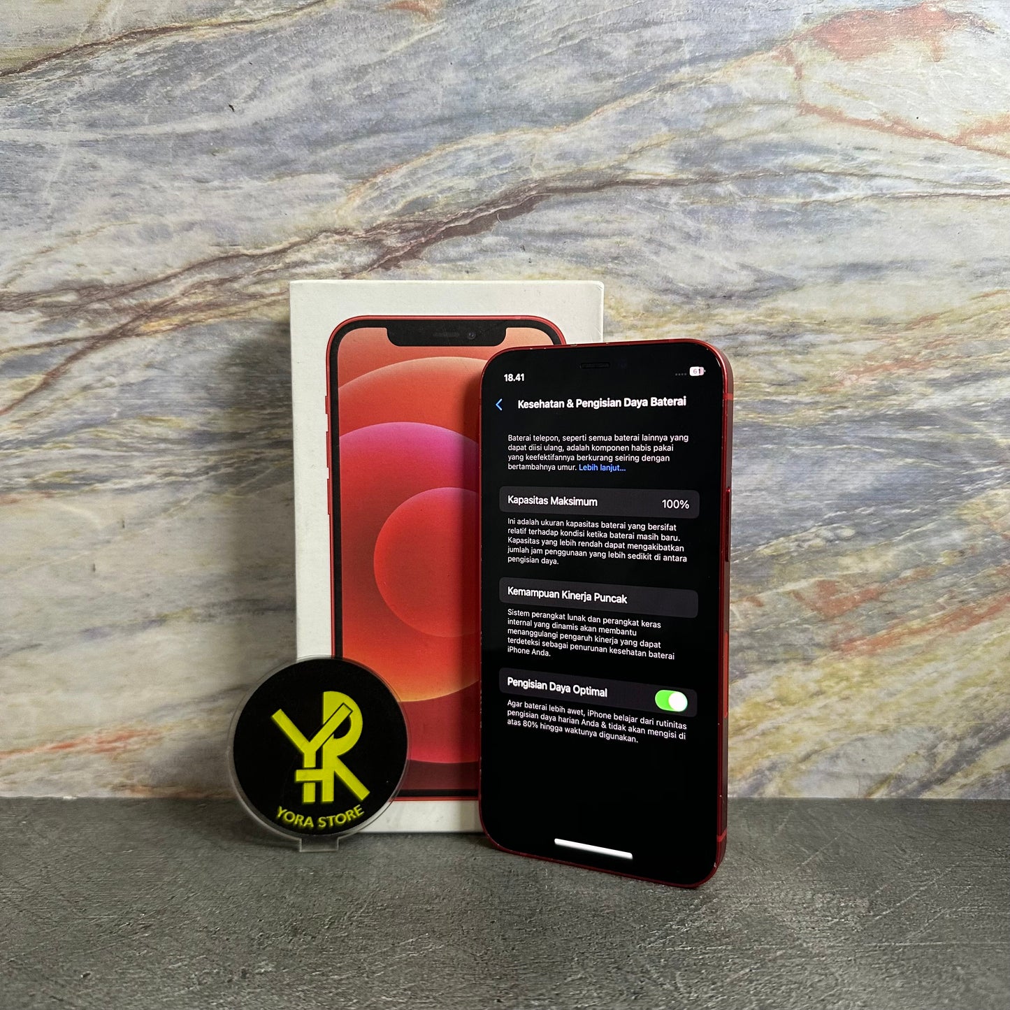 iPhone 12 Mini 64GB IMEI Registered (All Op - Permanent) Fullset