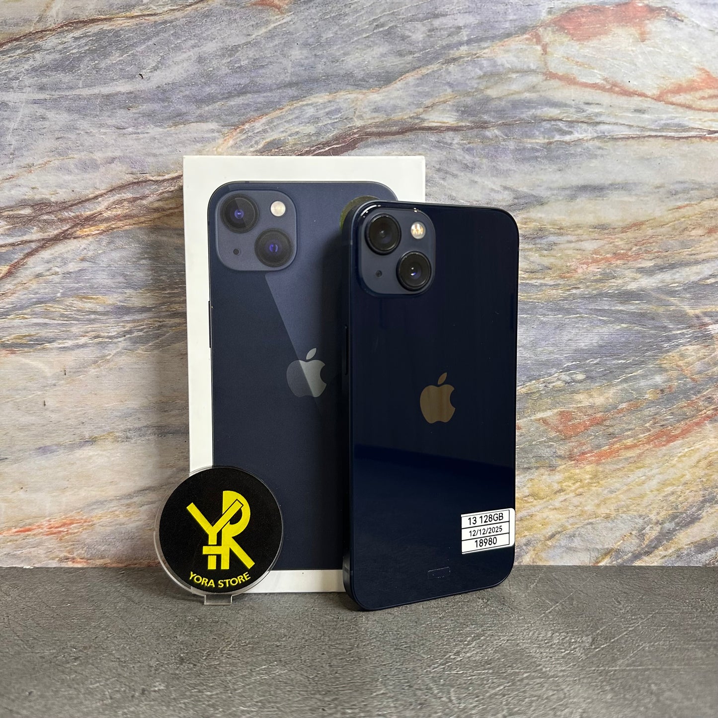 iPhone 13 Midnight 128GB Garansi iBox 12/12/2025