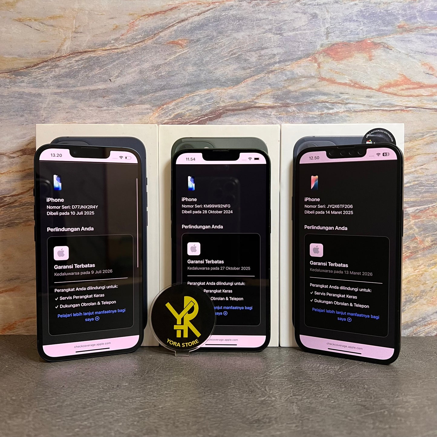 iPhone 13 128GB Garansi iBox Aktif Fullset