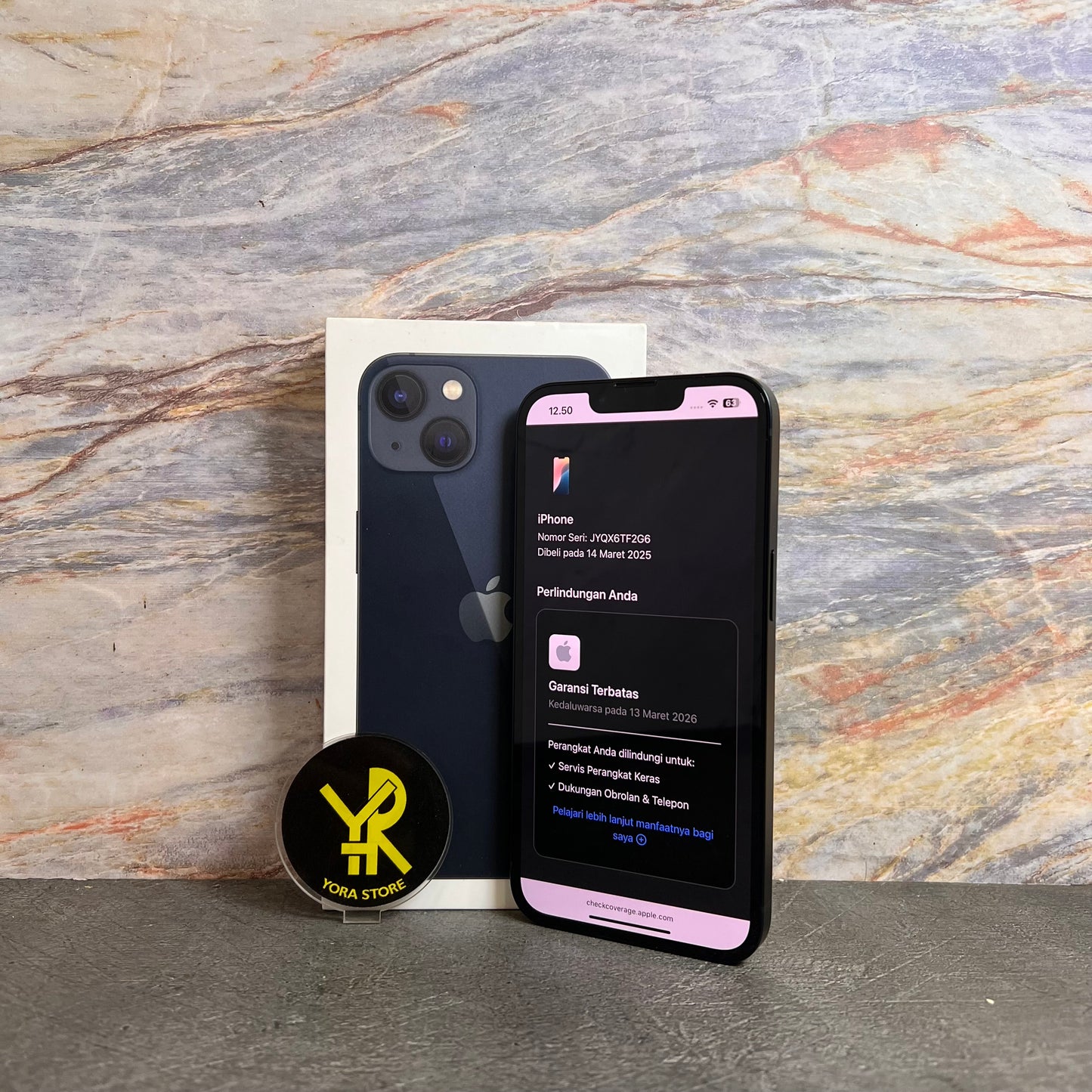 iPhone 13 Midnight 128GB iBox On 03/26