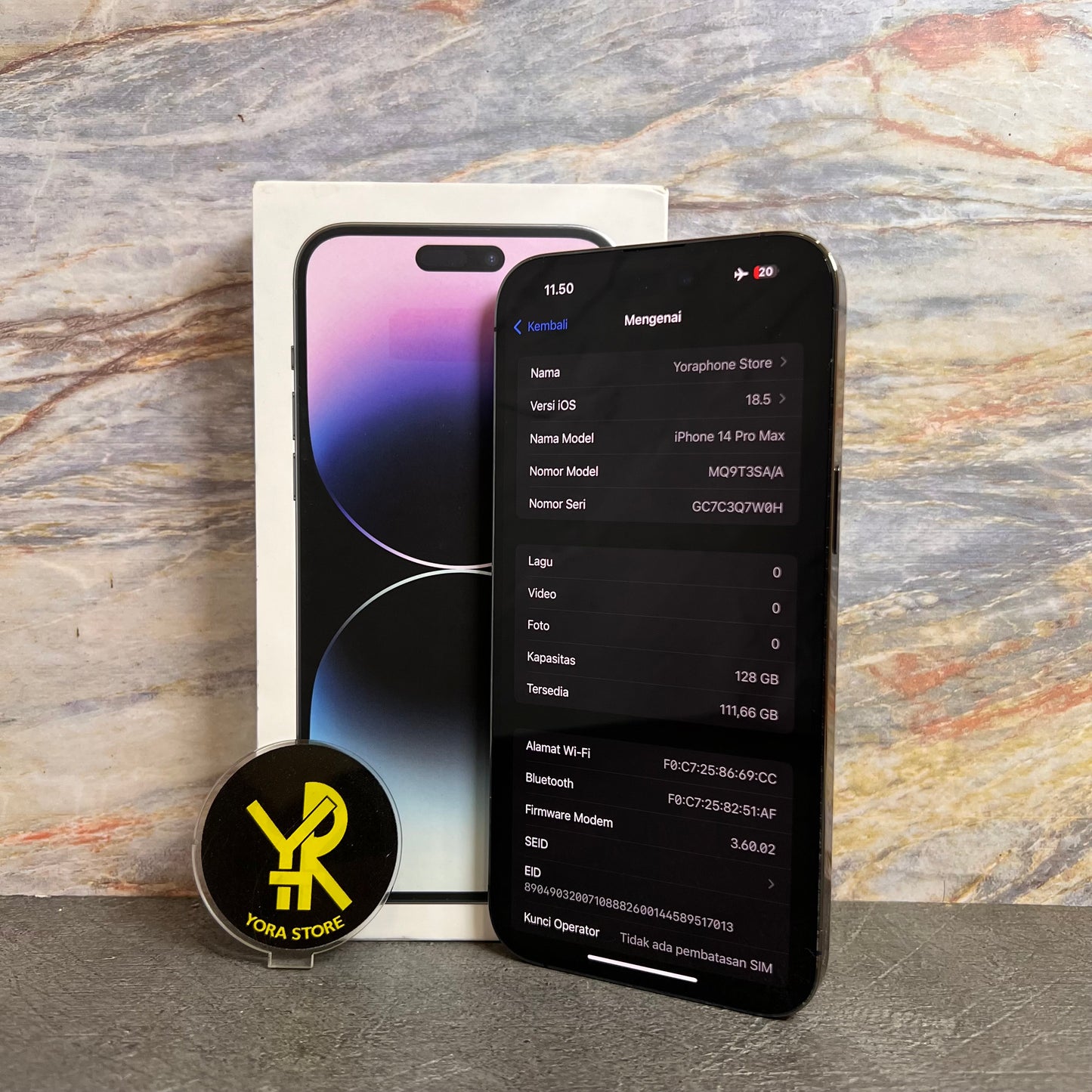 iPhone 14 ProMax 128GB Deep Purple Ex iBox