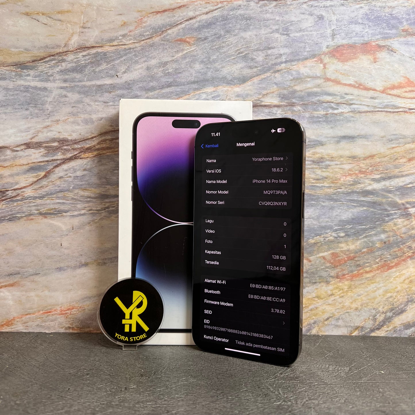 iPhone 14 ProMax 128GB Deep Purple Ex iBox