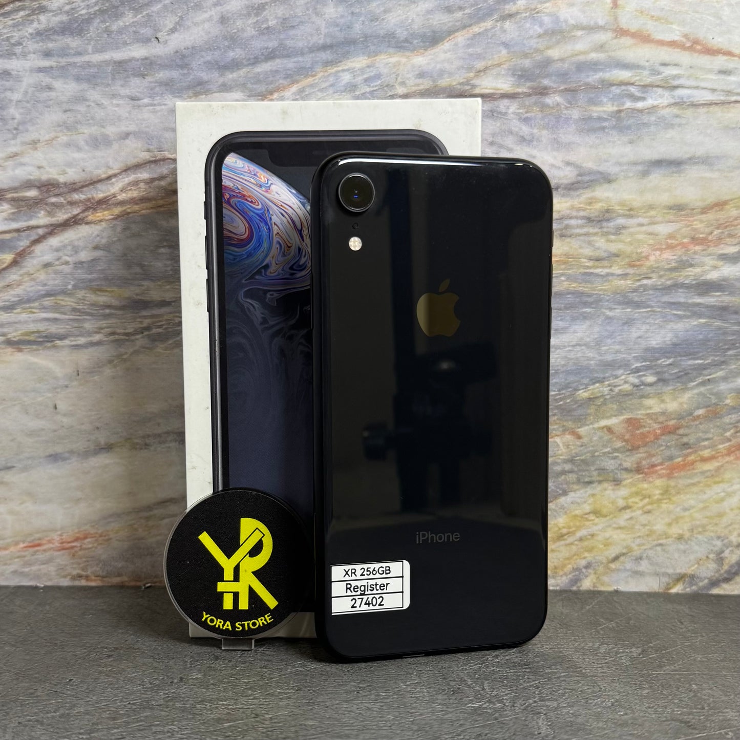 iPhone XR 256GB Black IMEI Registered (All Op - Permanent) Fullset