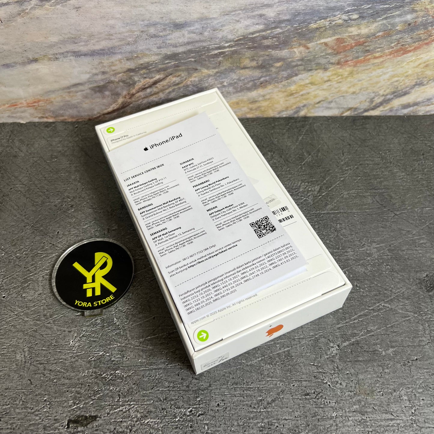 New iPhone 17 Pro 256GB Oren Garansi Resmi 1 Tahun