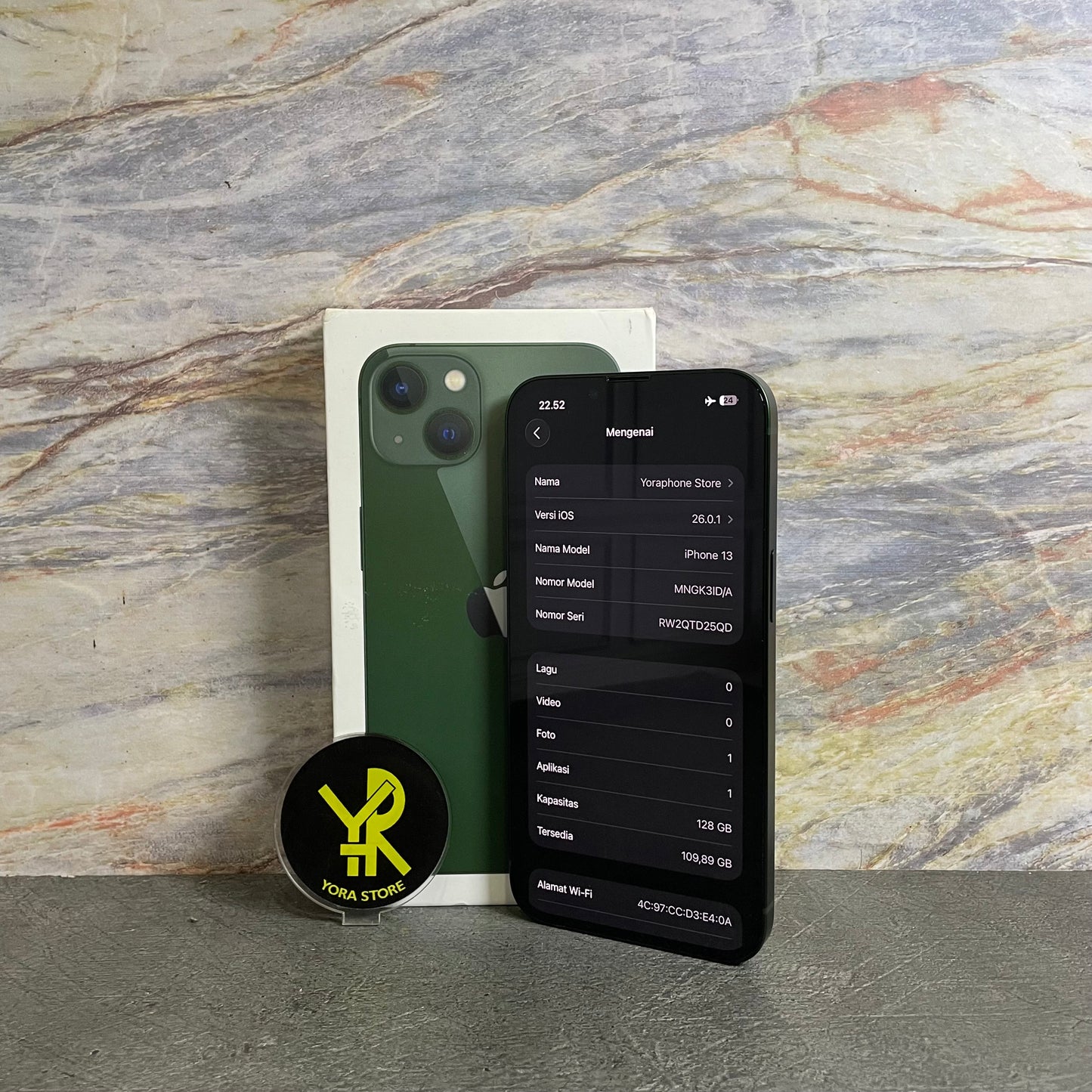 iPhone 13 128GB Garansi iBox Aktif