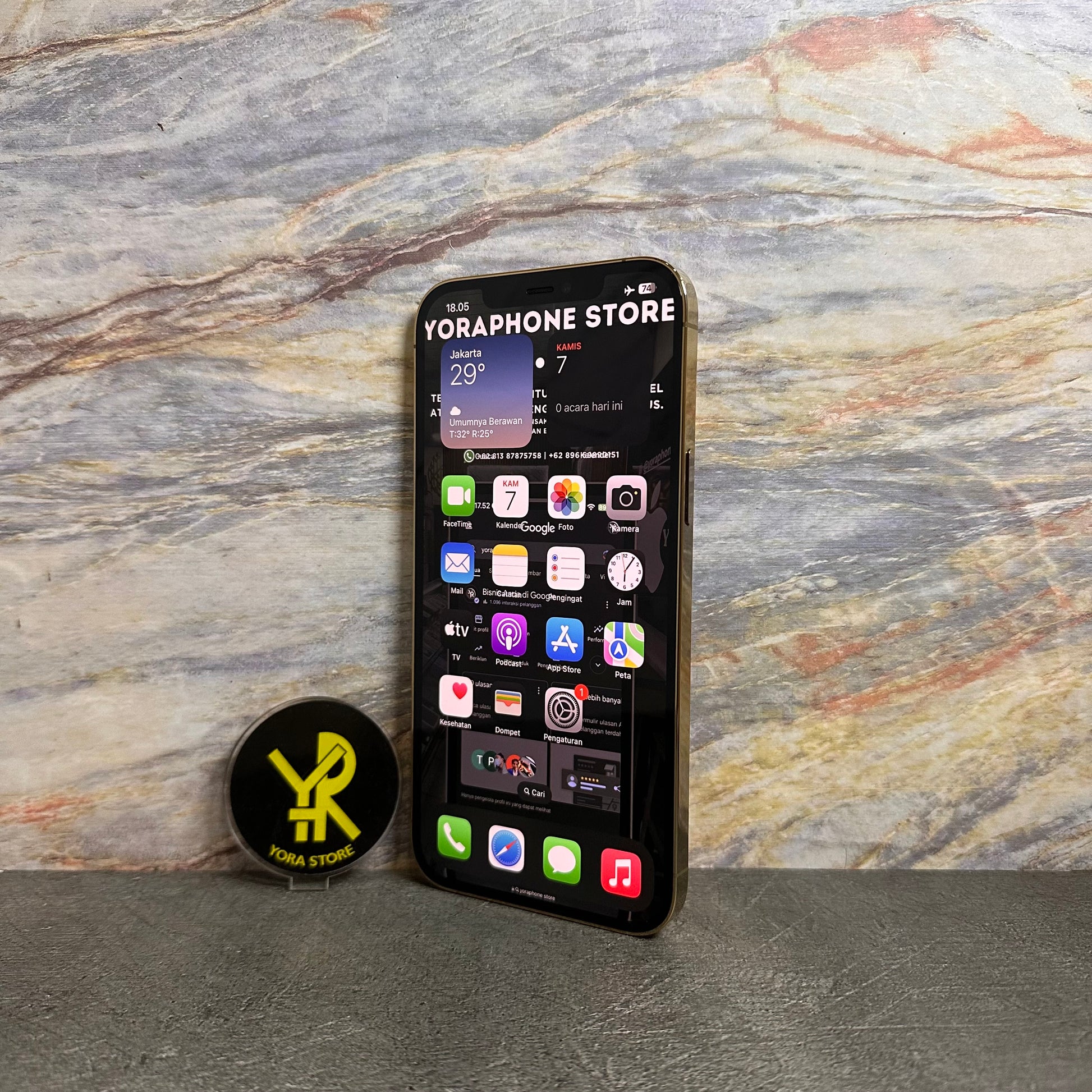 iPhone 12 ProMax 256GB Gold Ex iBox