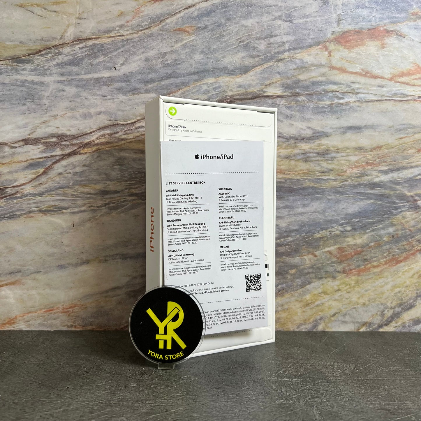 New iPhone 17 Pro 256GB Oren Garansi Resmi 1 Tahun