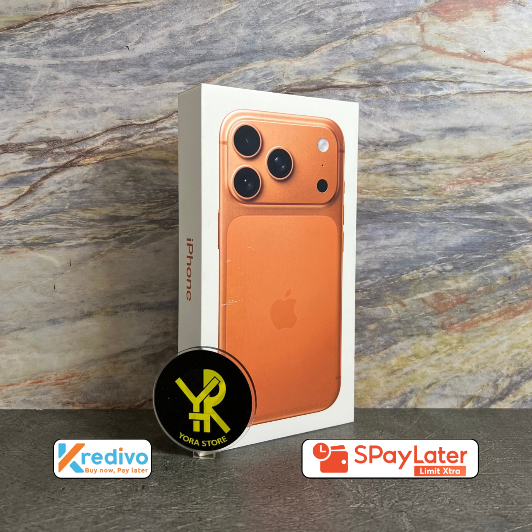 New iPhone 17 Pro 256GB Oren Garansi Resmi 1 Tahun