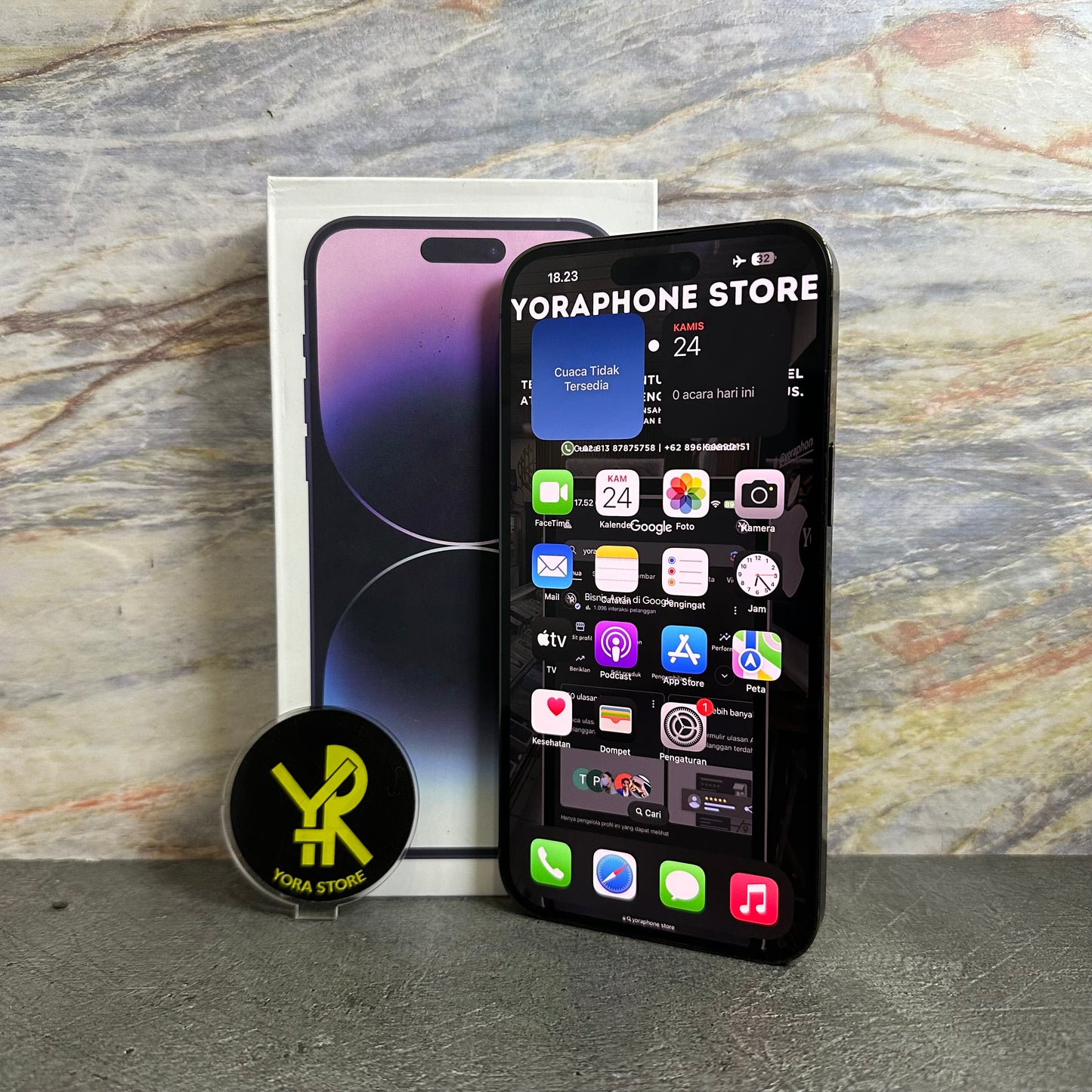iPhone 14 ProMax 256GB Resmi Bea Cukai (All Op - Permanent)