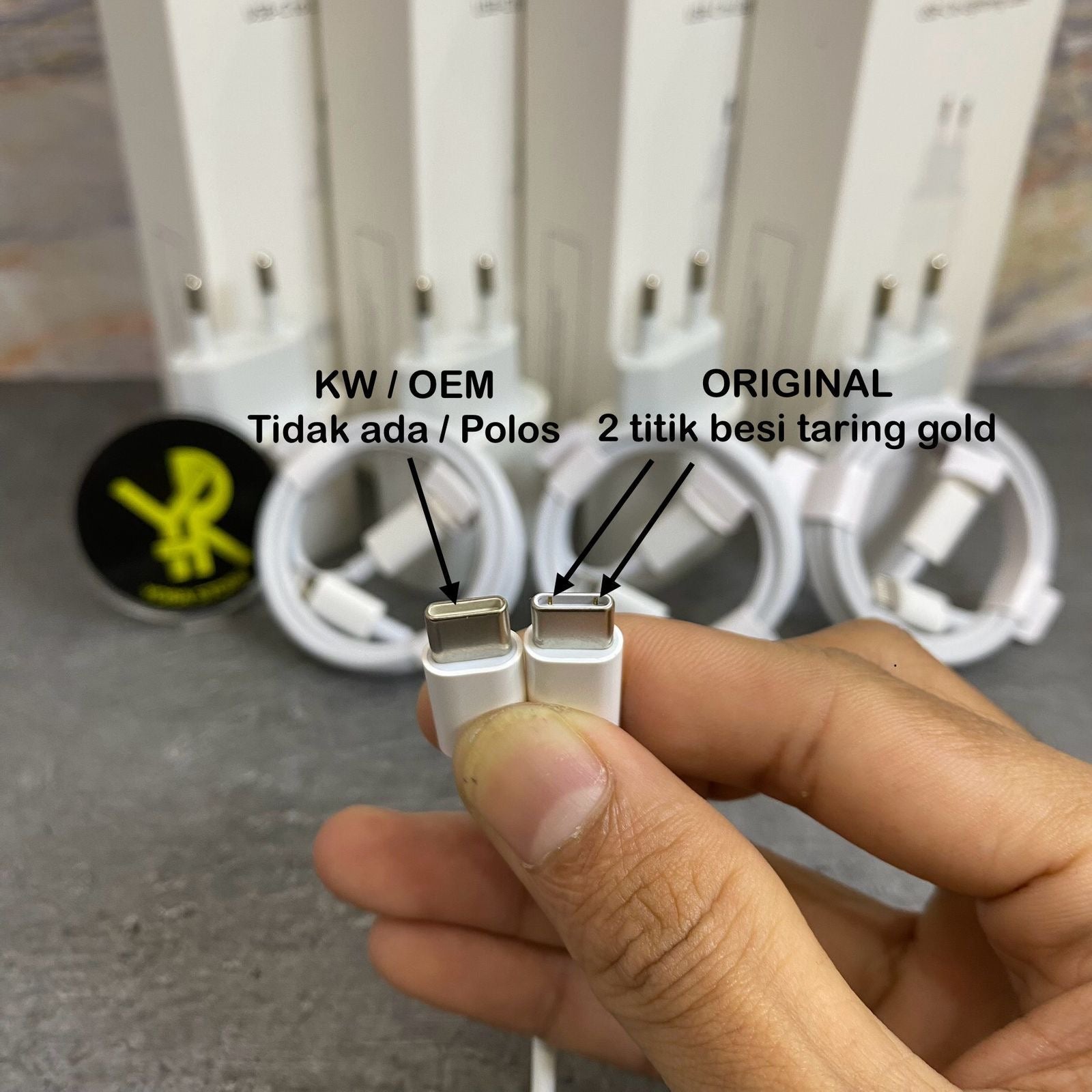 Kabel Usb C to C Original Apple iPhone 1 M.