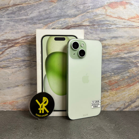 iPhone 15 Green 128GB Garansi iBox 29/05/2026