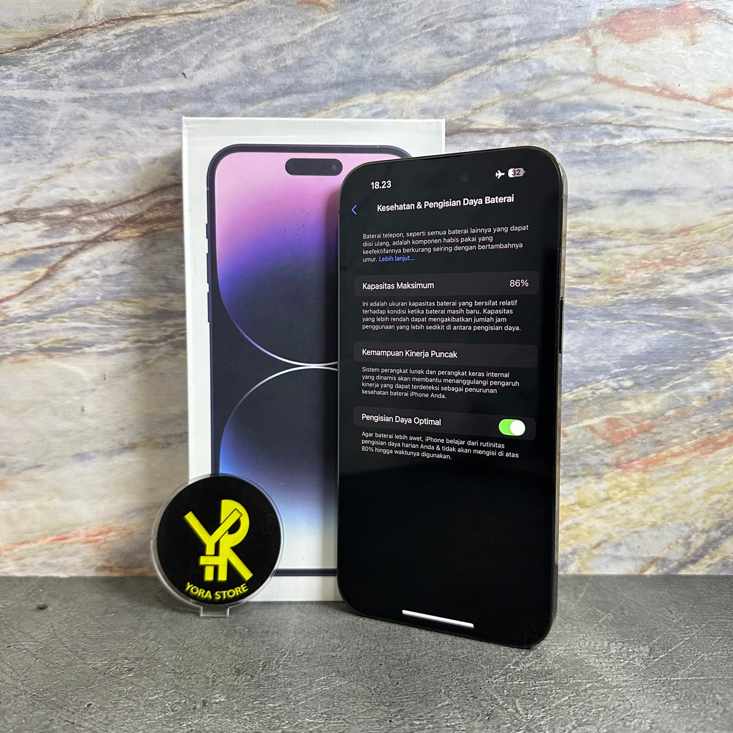 iPhone 14 ProMax 256GB Resmi Bea Cukai (All Op - Permanent)