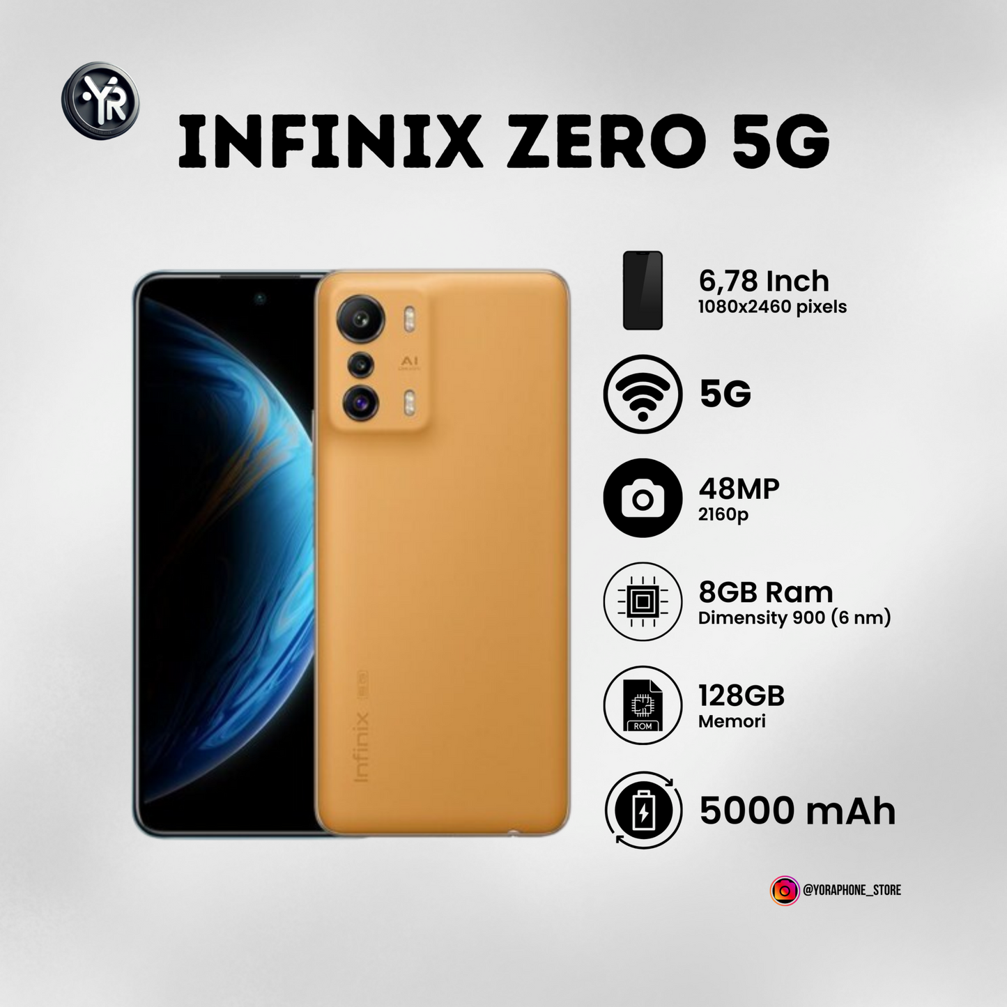 Display Web Banner Infinix Zero 5G