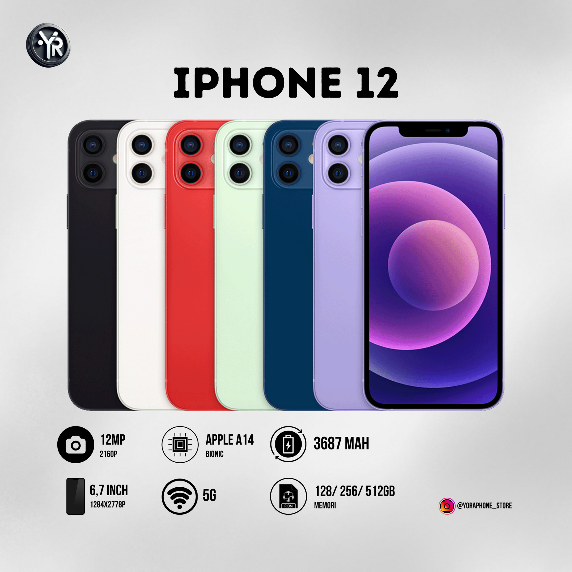 Display Web Banner iPhone 12