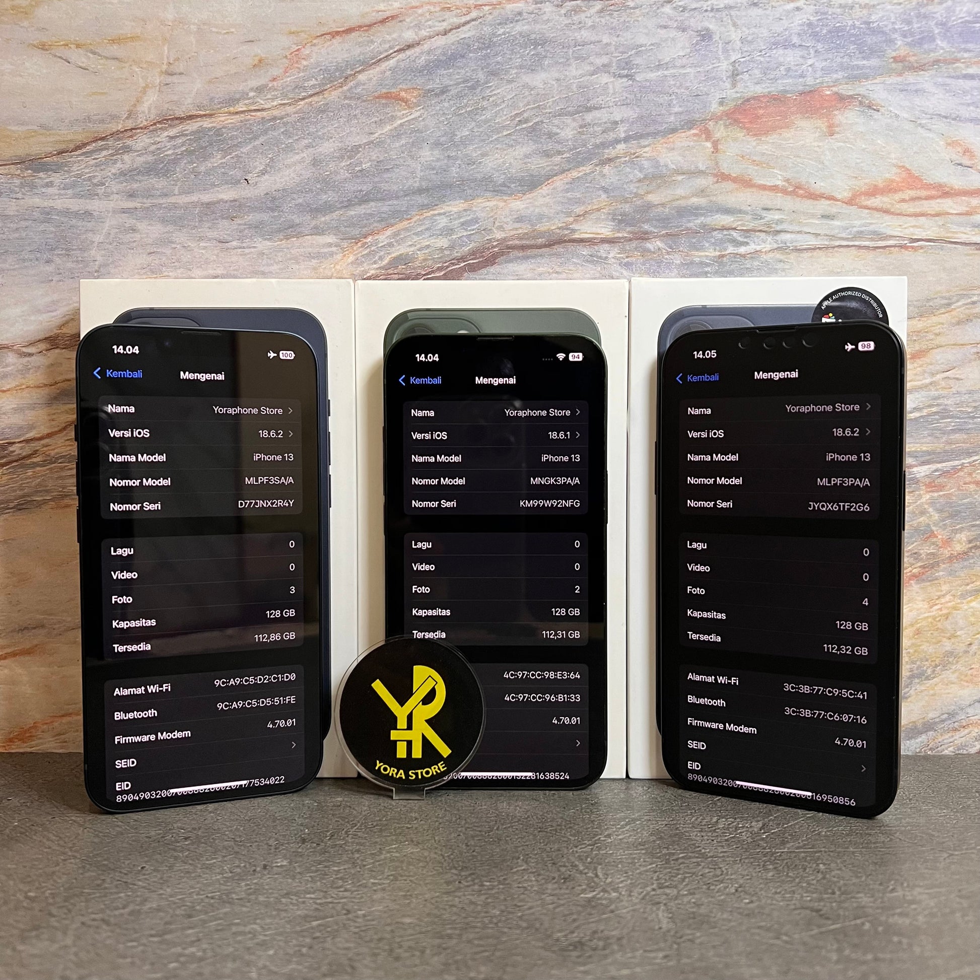 iPhone 13 128GB Garansi iBox Aktif Fullset