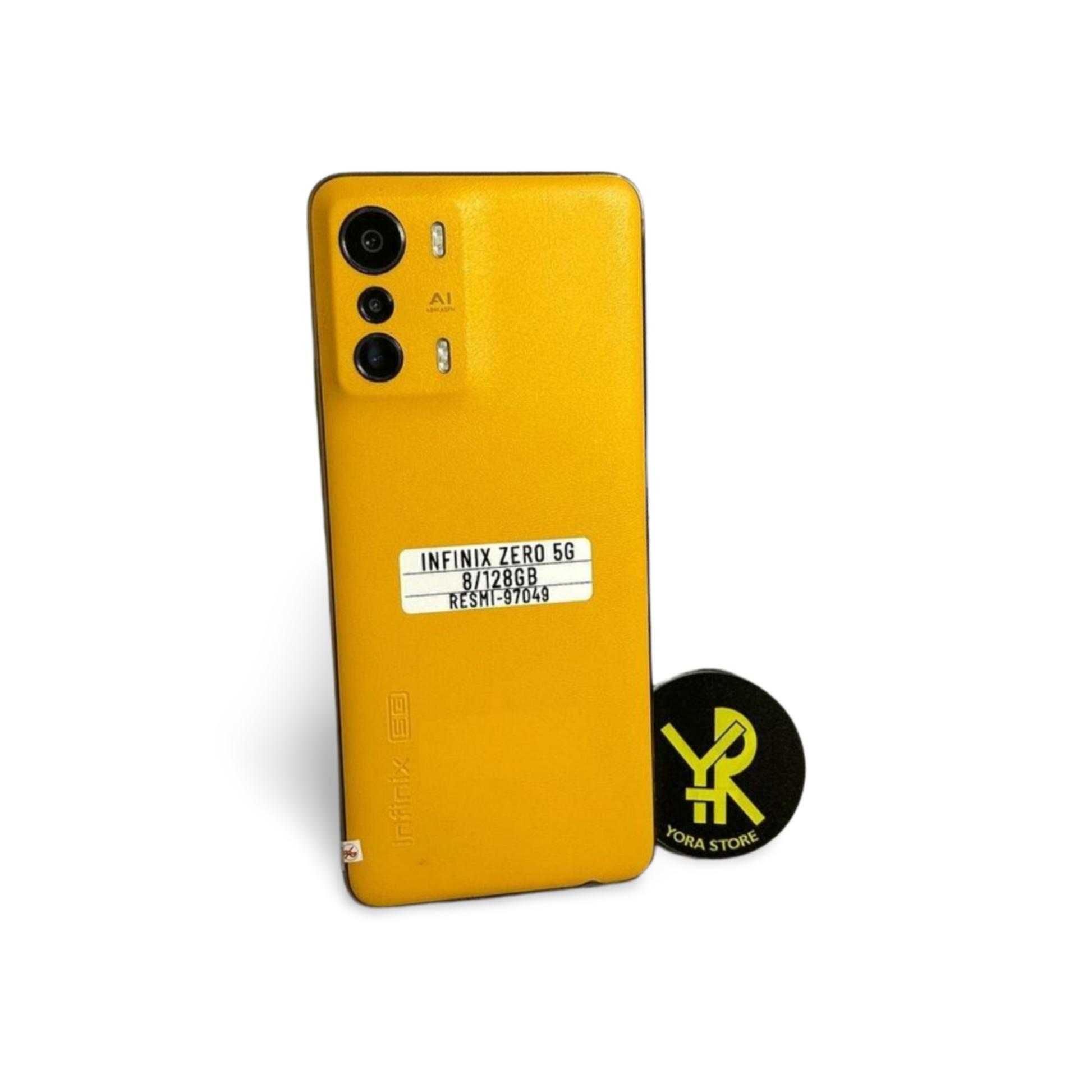 Infinix Zero 5G 8/128GB Yellow Second Garansi Resmi Mulus -1