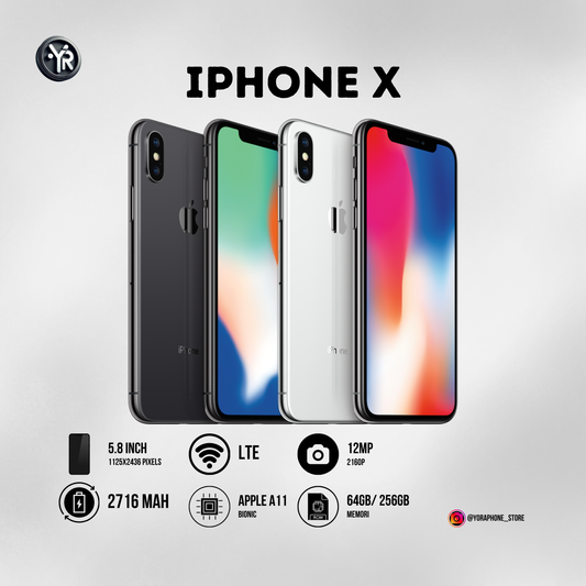 iPhone X Second Internasional - Mulus.!!