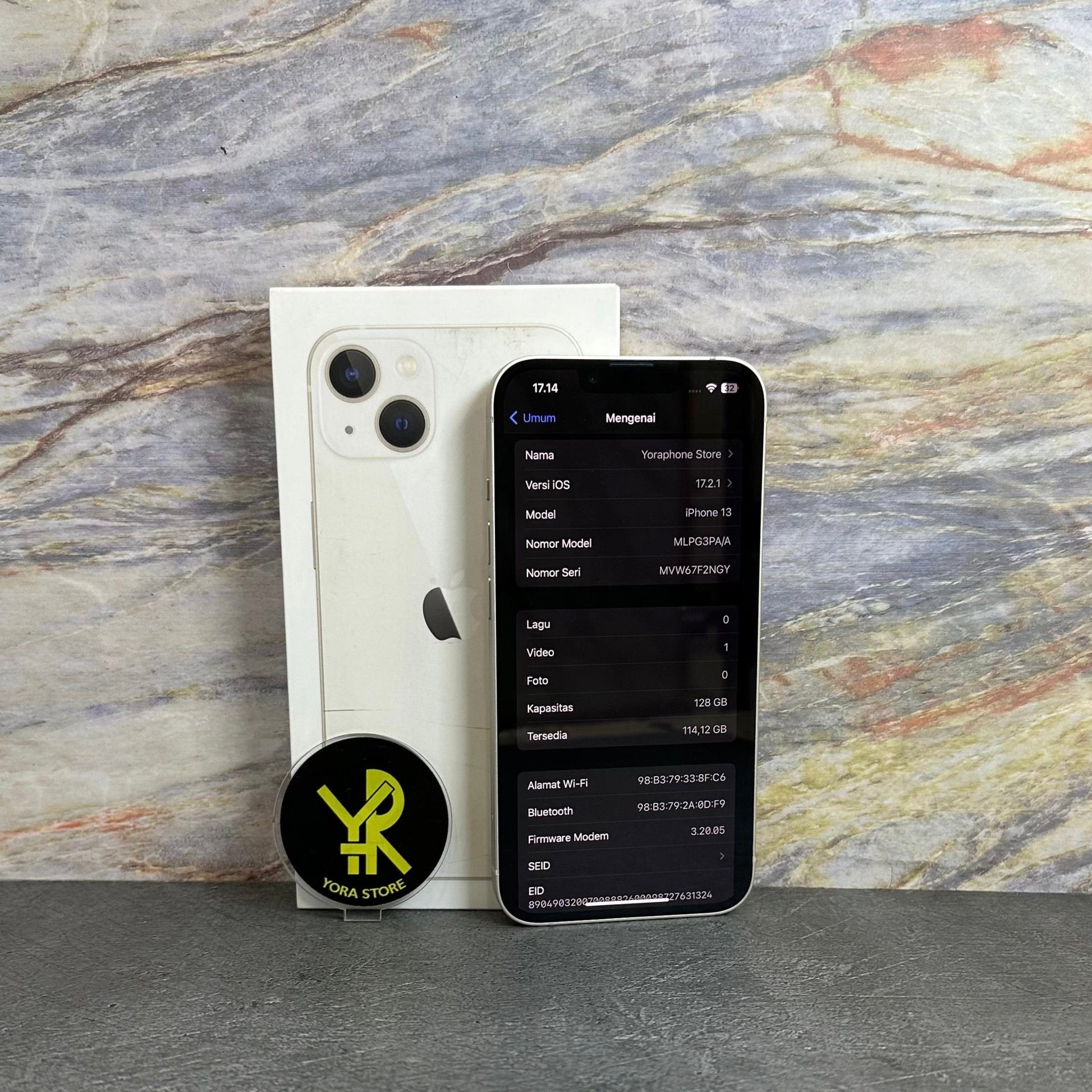 iPhone 13 Starlight 128GB second ibox LikeNew -1