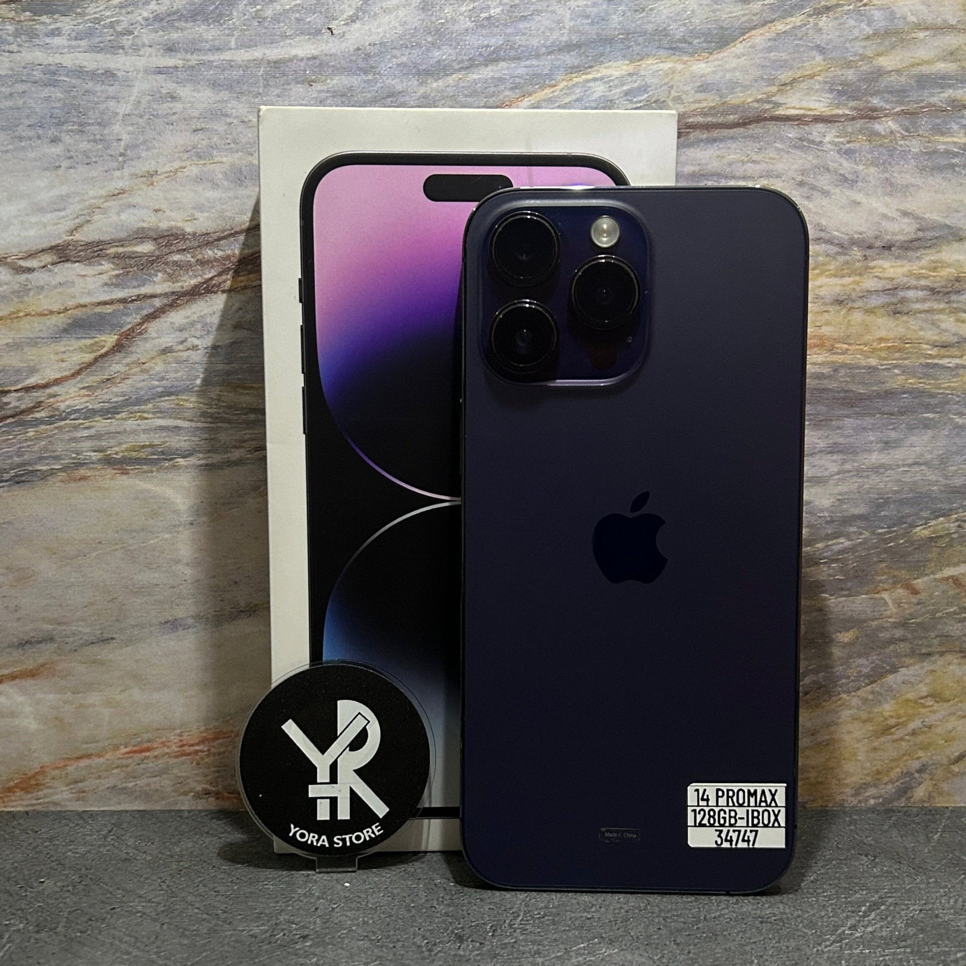 iPhone 14 ProMax 128GB Deep Purple Second IBOX Mulus -1