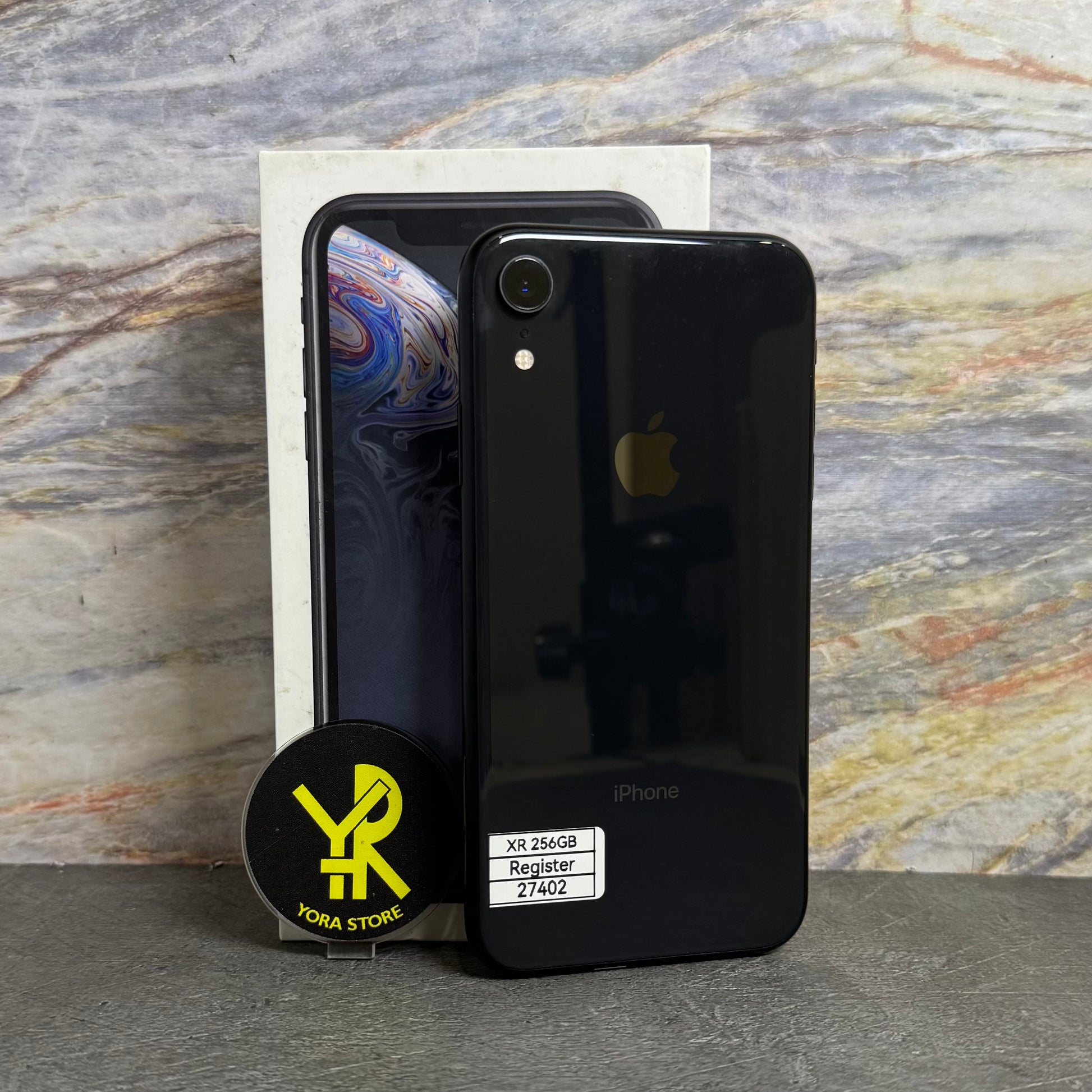 iPhone XR 256GB Black IMEI Registered (All Op - Permanent) Fullset