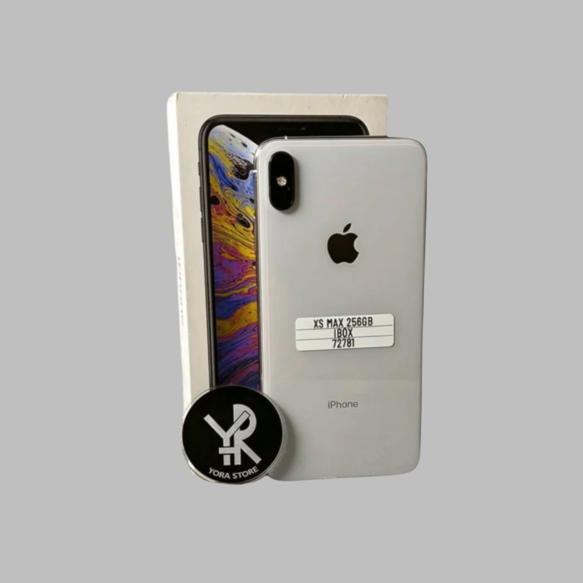 iPhone XS Max Silver Second iBox-1