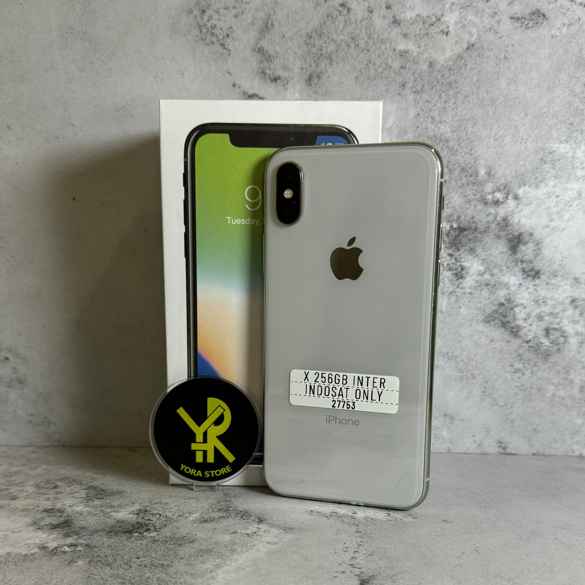 iPhone X 256GB Silver Second Inter-1