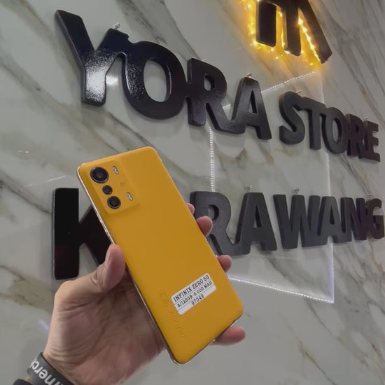 Infinix Zero 5G 8/128GB Yellow Second Garansi Resmi Mulus -6