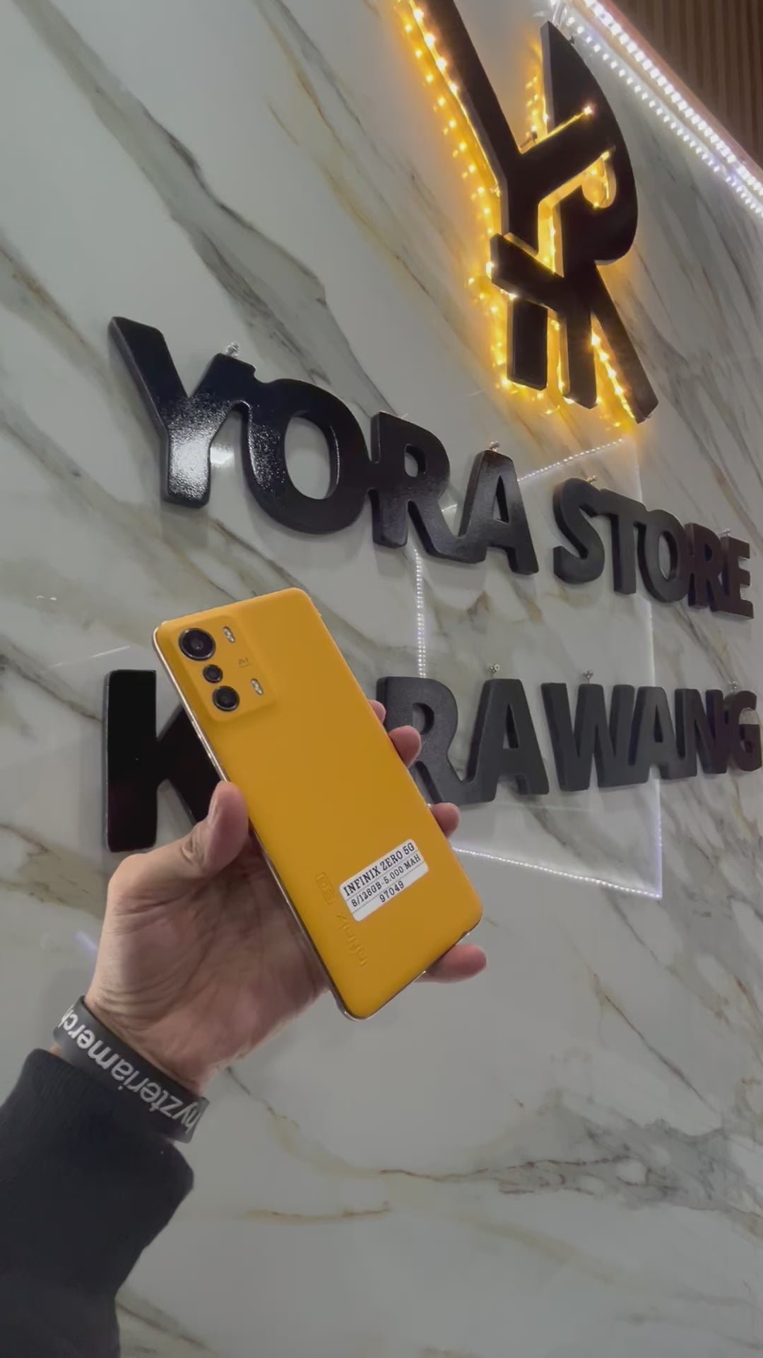 Infinix Zero 5G 8/128GB Yellow Second Garansi Resmi Mulus -6